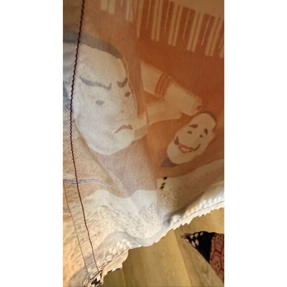 Upcycle Patchwork Shirt Bode Inspired / Damaged / For Repair / Textile Art Piece - Picture 9 of 9